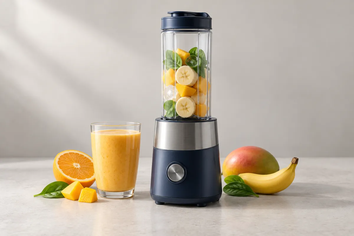 Original concept illustration: juice & smoothie makers